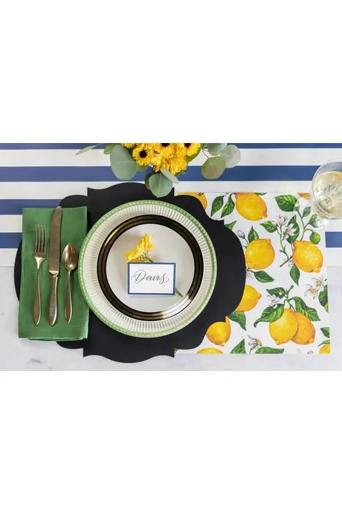 Hester & Cook - Kitchen Papers - Black Frame Table Accent - The Perfect Gift Shop & Boutique