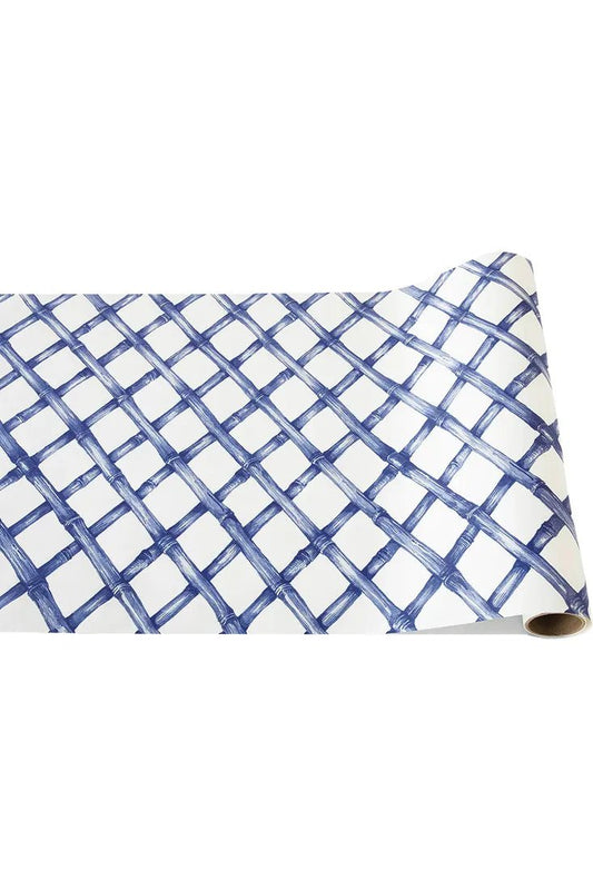 Hester & Cook - Kitchen Papers - Blue Lattice Runner - The Perfect Gift Shop & Boutique