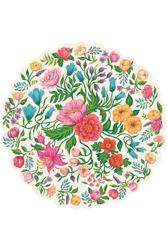 Hester & Cook - Kitchen Papers - Die Cut Sweet Garden Posey Placemat - The Perfect Gift Shop & Boutique