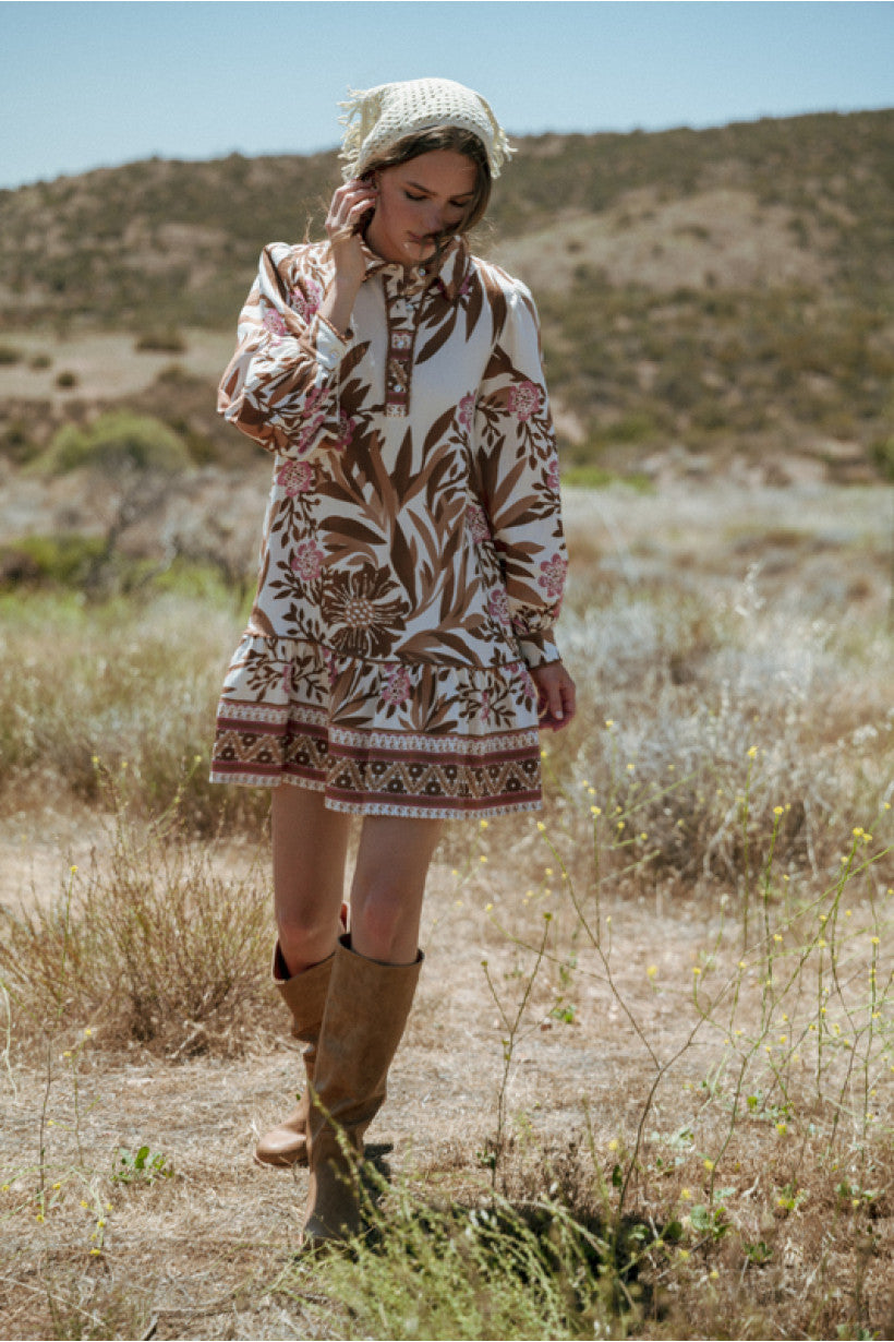 Desert Floral Dress