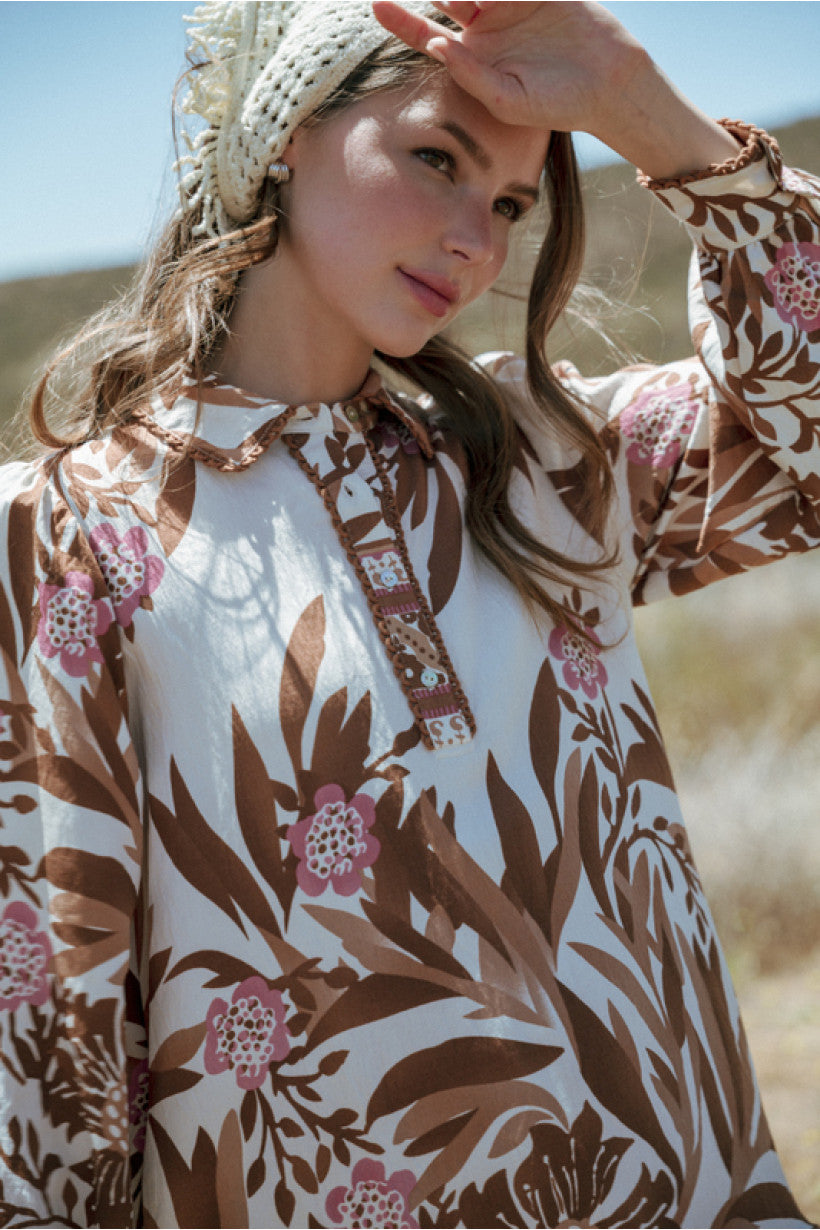Desert Floral Dress