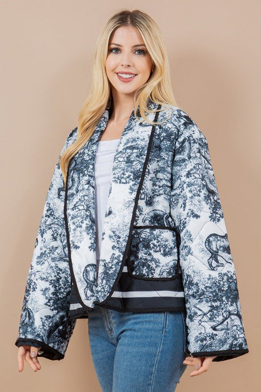 "Lindsey" Quilted Jacket - The Perfect Gift Shop & Boutique