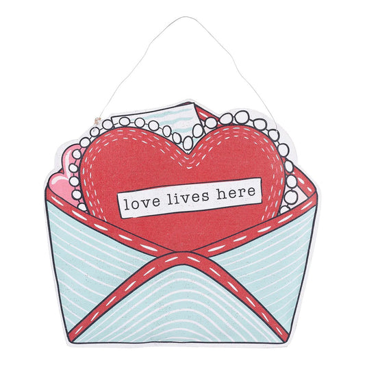 Love Lives Here /Santa Stop Here Burlee - The Perfect Gift Shop & Boutique