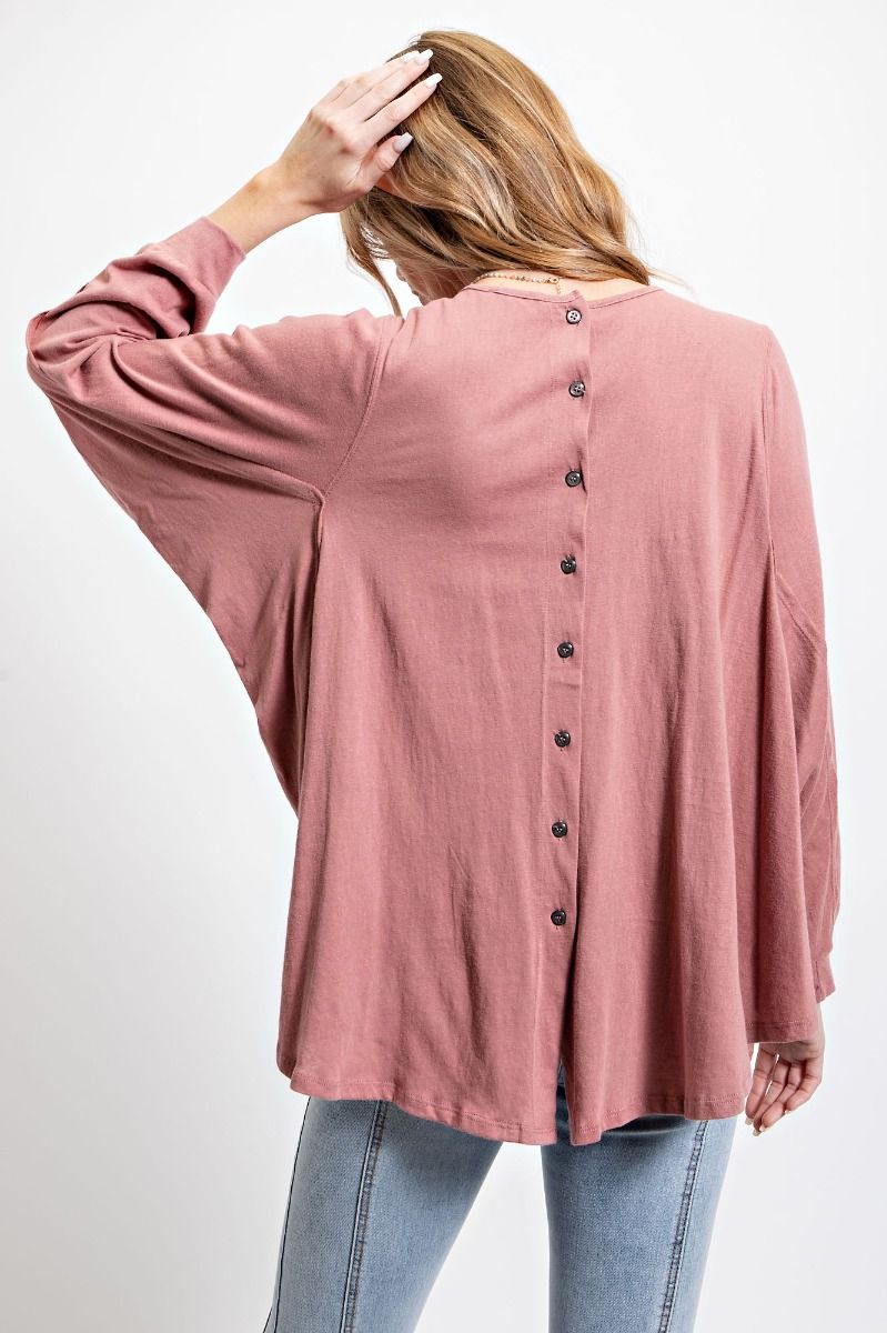 Mauve Baby Doll Top - The Perfect Gift Shop & Boutique