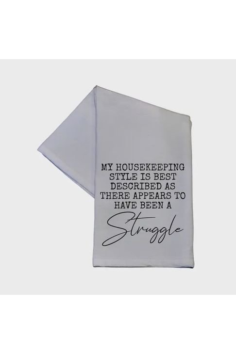 My Housekeeping Style Tea Towel - The Perfect Gift Shop & Boutique