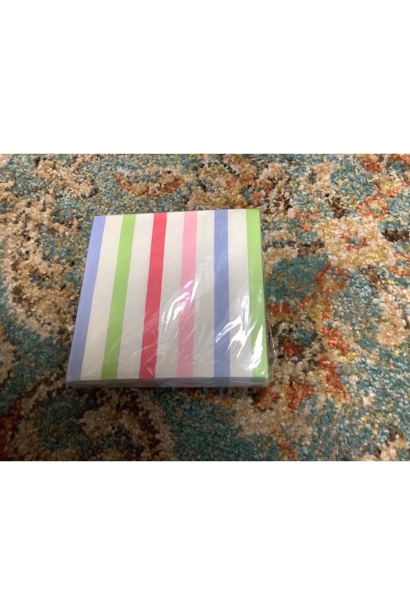 My Mind’s Eye Striped Cocktail Napkin - The Perfect Gift Shop & Boutique