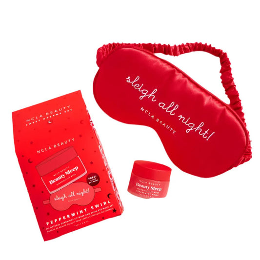 NCLA Beauty - Sweet Dreams Peppermint Swirl Lip Mask Holiday Gift Set - The Perfect Gift Shop & Boutique