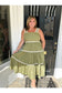 New "Brooklyn" Ric Rac Olive Tiered Midi Dress - The Perfect Gift Shop & Boutique