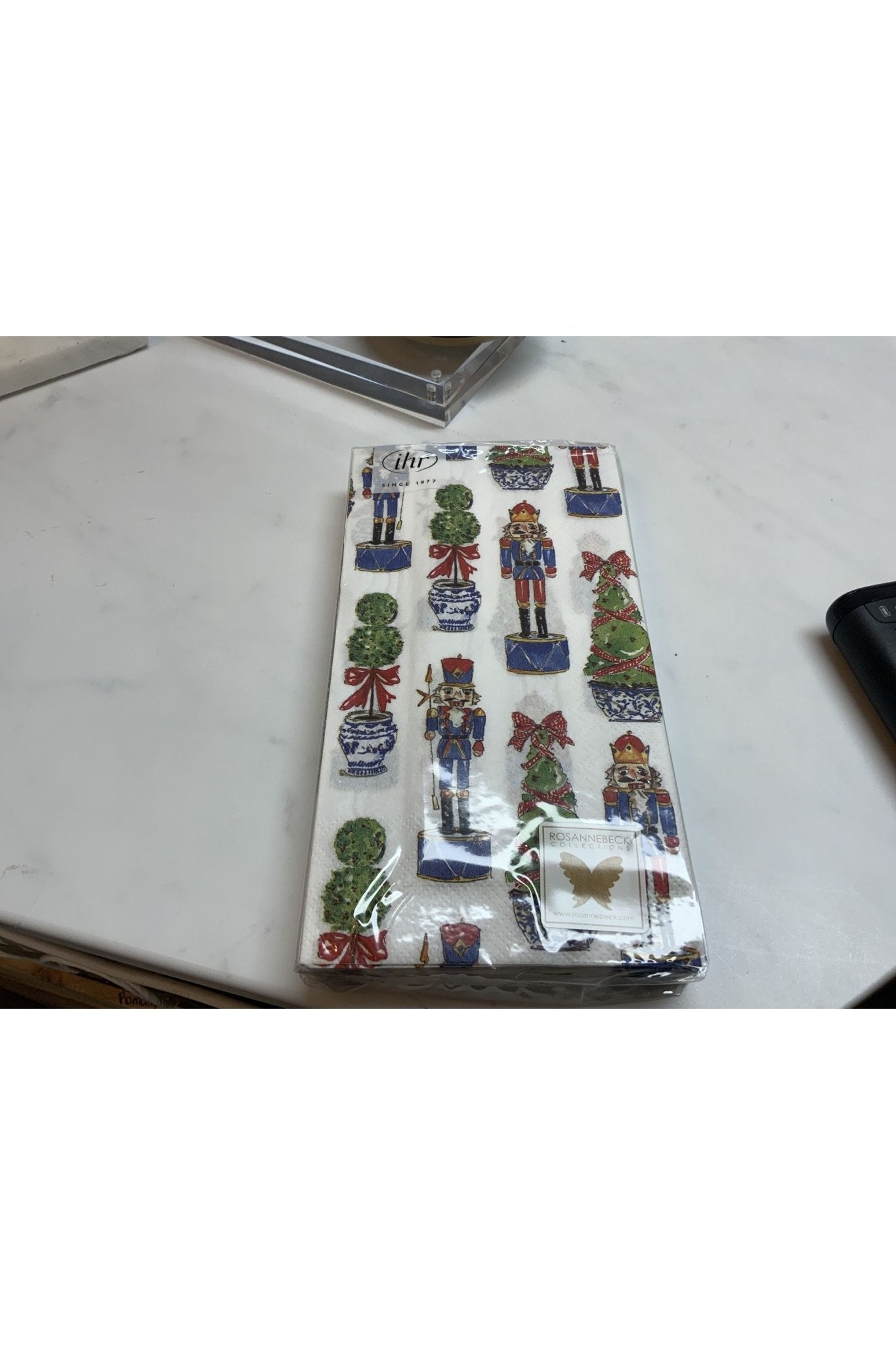 Nutcrackers and Topiary - Guest Napkins - The Perfect Gift Shop & Boutique