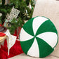 Peppermint Holiday Pillow 18x18 - The Perfect Gift Shop & Boutique