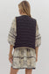 Quilted Vest with Scalloped trim - The Perfect Gift Shop & Boutique