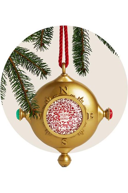 Santa's Kindness Ornament - The Perfect Gift Shop & Boutique