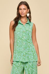 Emerald Sleeveless Set