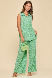 Emerald Sleeveless Set