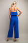 "Sandy" Wide Cape Jumpsuit