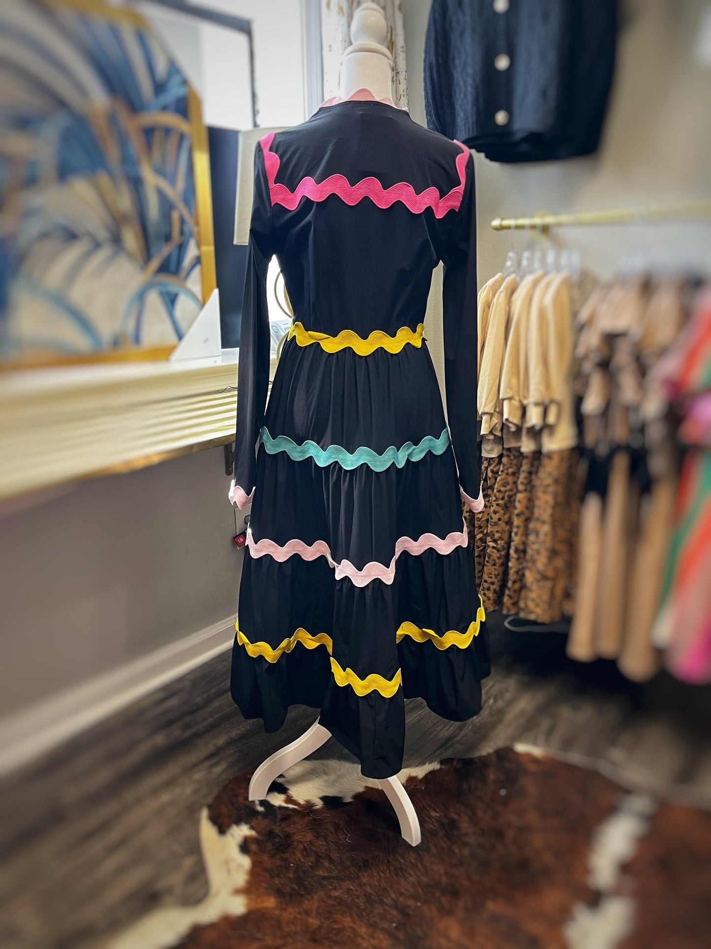 "Valerie" Ricrac Dress - The Perfect Gift Shop & Boutique