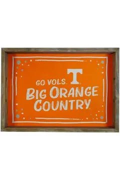 Valiant Gifts Inc - Tennessee Spirit Wood Rectangle Tray - The Perfect Gift Shop & Boutique