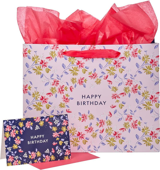 Christian Gifts- Happy Birthday  Gift Bag Sets